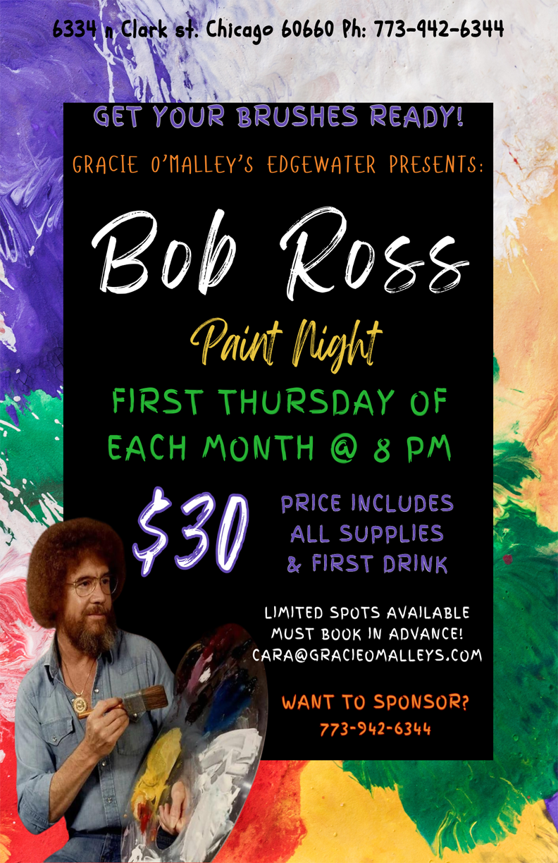 Bob Ross Paint Night: 