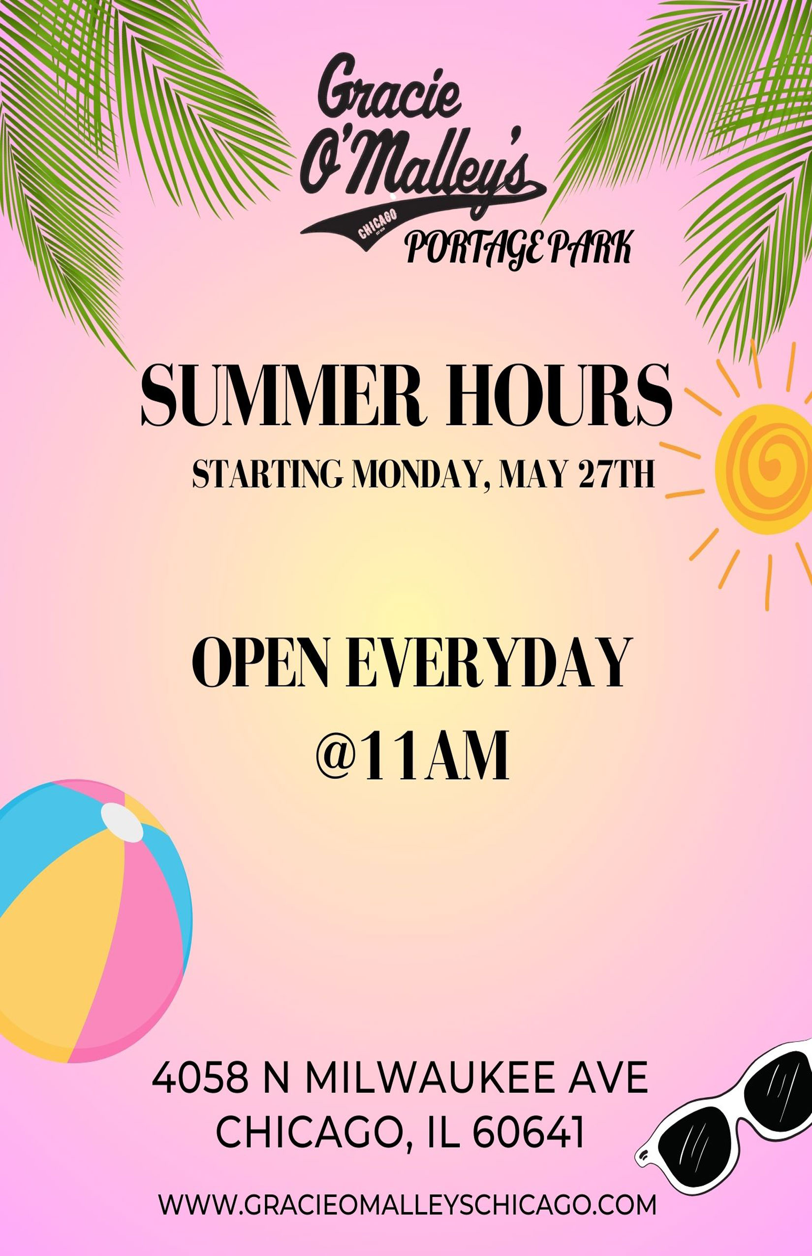 Summer Hours @ Portage Park