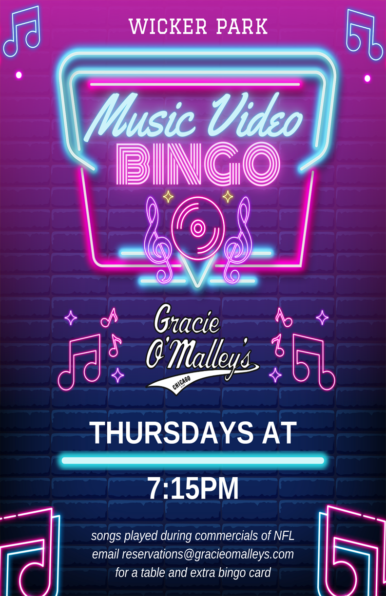 Music Video Bingo @ Wicker Park