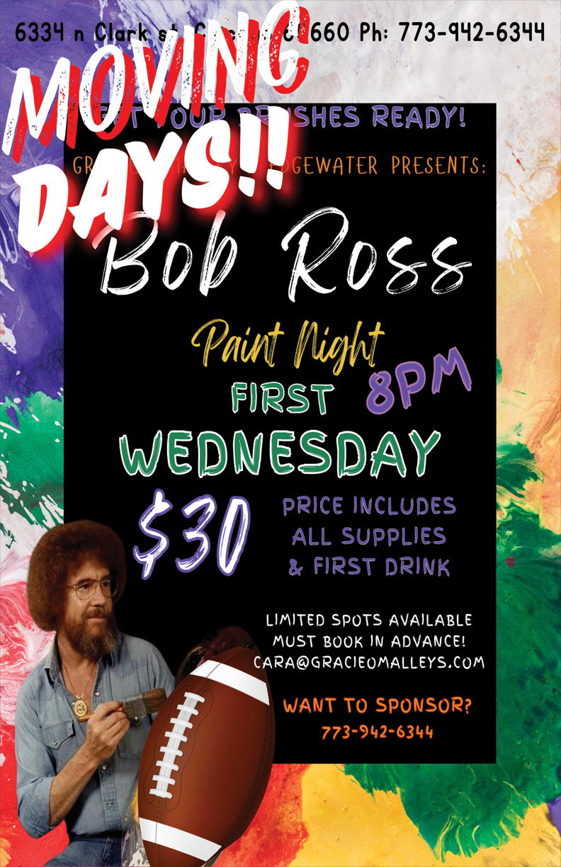 Bob Ross First Wednesdays @ Edgewater