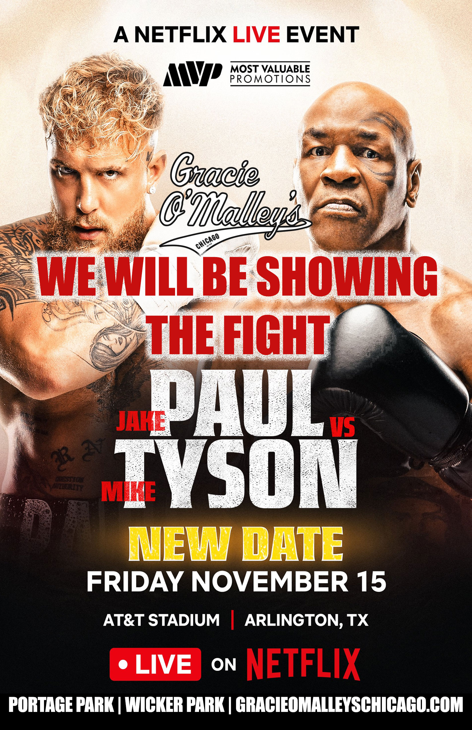 Mike tyson vs jake paul netflix pay per view