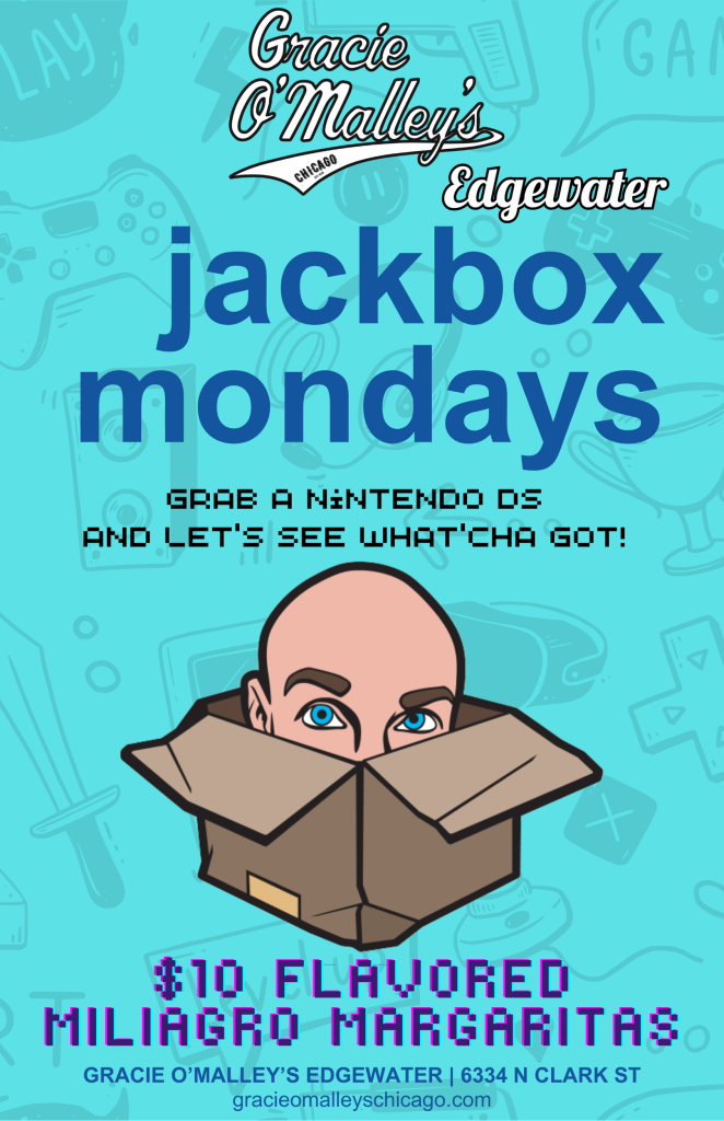 Jackbox Mondays at Gracie O’Malley’s Edgewater
