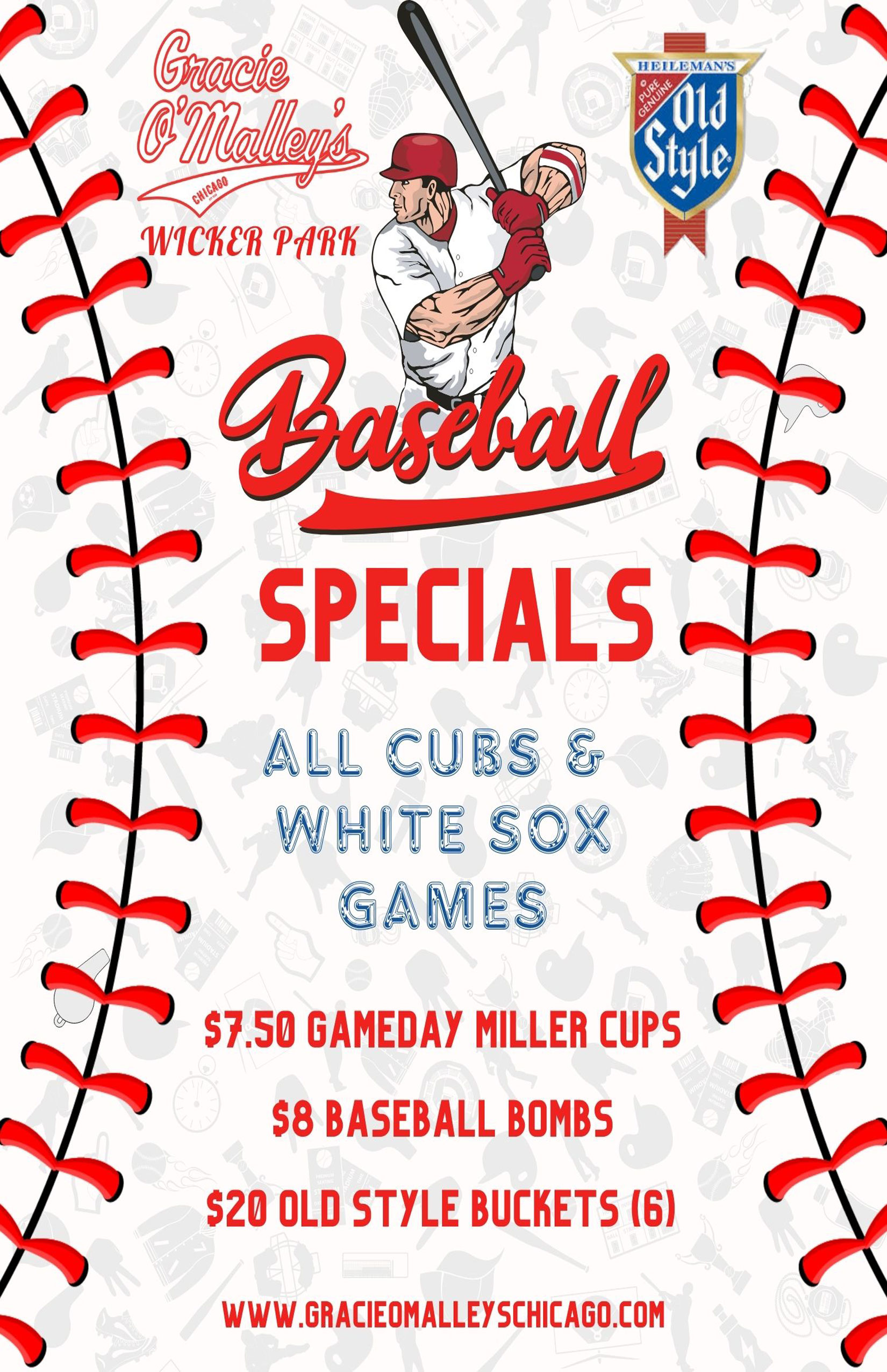 Wicker Park Baseball Specials – All Cubs & White Sox Games