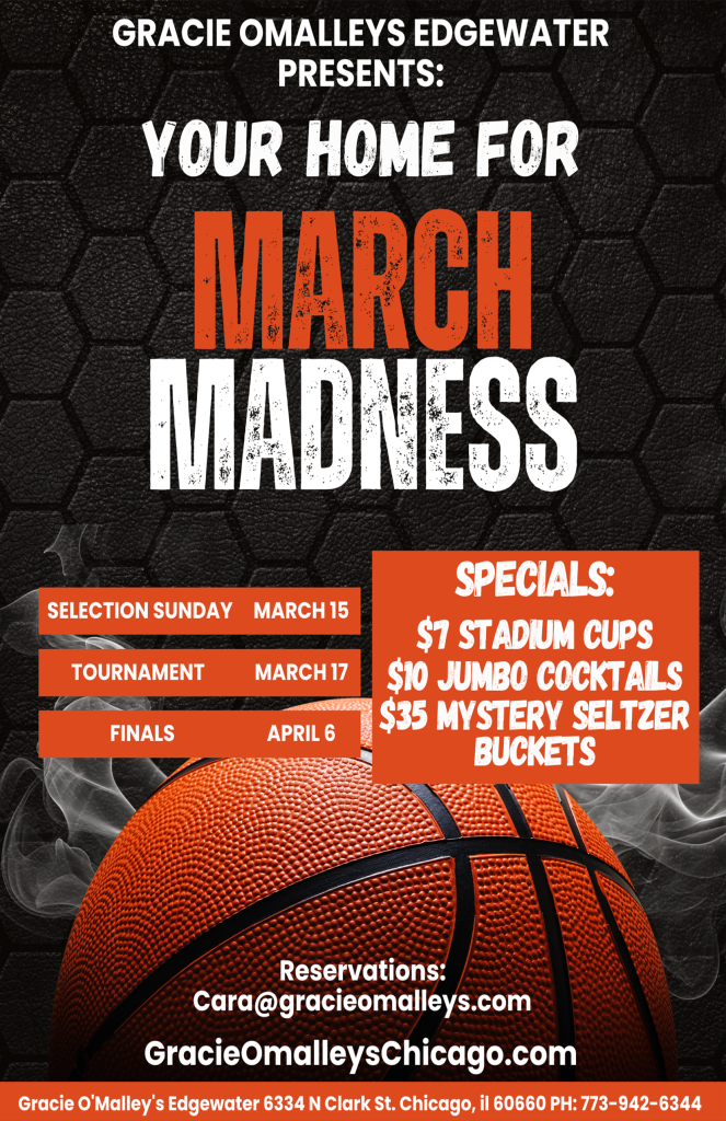March Madness Watch Party — Selection Sunday March 15 through Finals April 6
